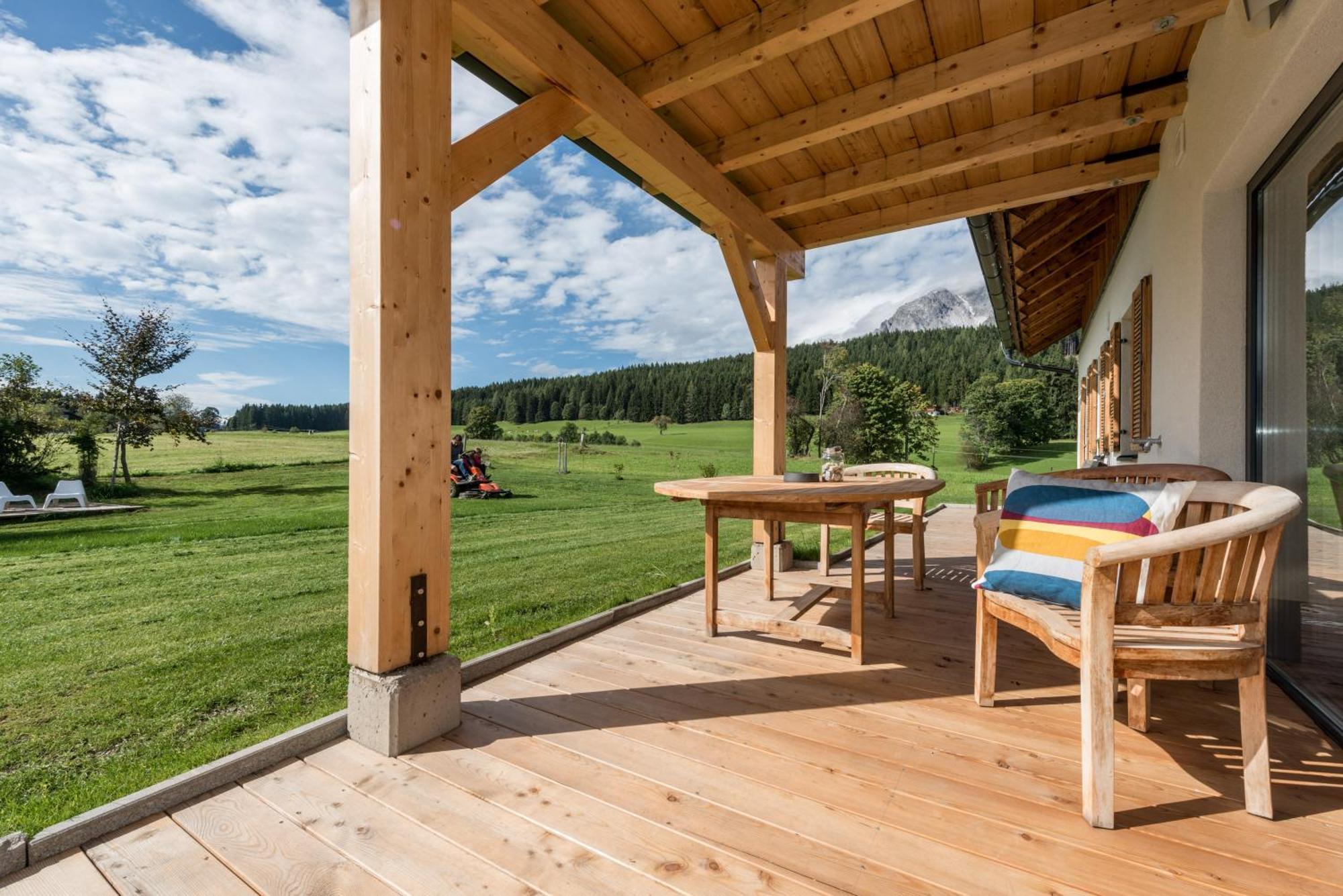 Naturchalet Hoeflehner - Heimgefuehl & Ruhelage An Loipe & Wanderweg Ramsau am Dachstein Εξωτερικό φωτογραφία